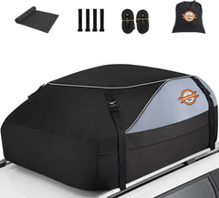 Sailnovo Soft Car Rooftop Cargo Carrier Roof Bag 20 Cubic Feet Waterproof Car Top Carrier