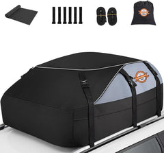 Sailnovo Soft Car Rooftop Cargo Carrier Roof Bag 20 Cubic Feet Waterproof Car Top Carrier